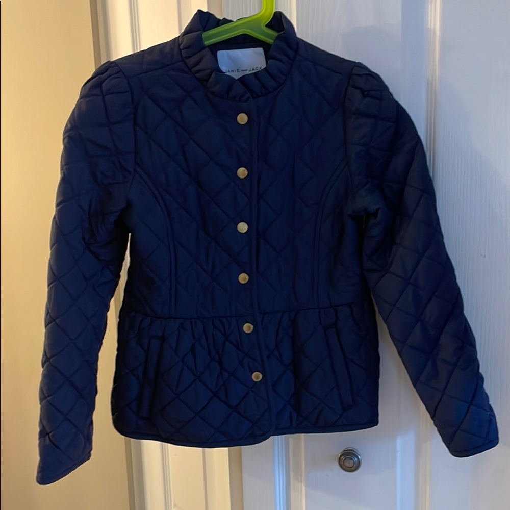 Janie and Jack Girls’ Quilted Jacket – Like New